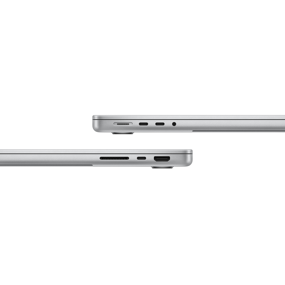 Apple MacBook Pro 14" (M4 10C CPU, 10C GPU, 2024) 24 ГБ, 1 ТБ SSD, серебристый